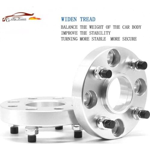 2Pieces PCD 4X100 CB 57.1mm Thick 20-30mm Wheel Spacer Adapter 4lug VW Jetta Gower old Sandanap Sang silkworm 200 M12XP1.5