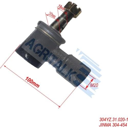 The steering connector for power steering for Jinma JM304 - JM454 tractor parts, part number: 304YZ.31.020-1
