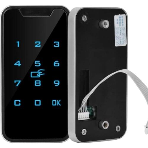 953M1 Touch Keypad Alloy Wardrobes Password Lock Drawers Digital Cabinet Security Smart Anti Theft Universal Electronic Locks