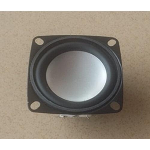 2pcs 2" inch 53MM 4Ohm 3W Full-range speaker Loudspeaktic PU edgeer Dual Magne