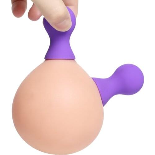 Silicone Nipple Pumping Breast Sex Toys Nipple Sucker Breast Enlargement Cover Masturbator Nipple Clamps Stimulation Vacuum Pump