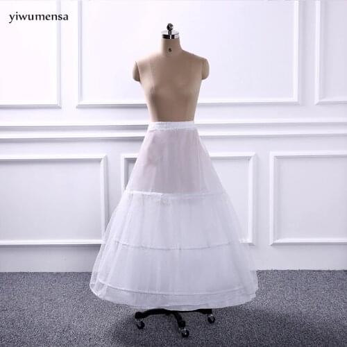 New Arrival In Stock Hot sale Cheap Price Ball Gown Long Petticoat Bridal Gown Dress Underskirt Crinoline Wedding Accessories