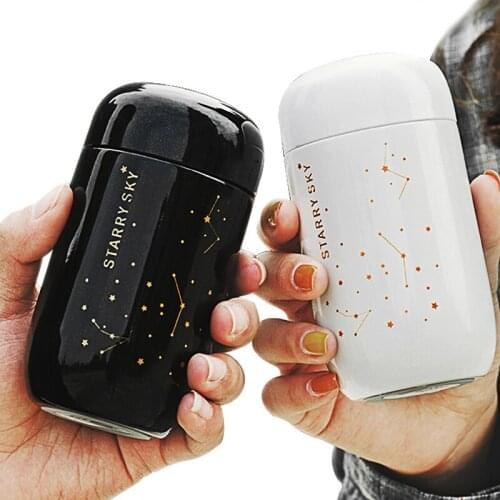 Vacuum cup cute ideas of water fairy super constellation of stout portable vacuum stainless steel tea cup thermos