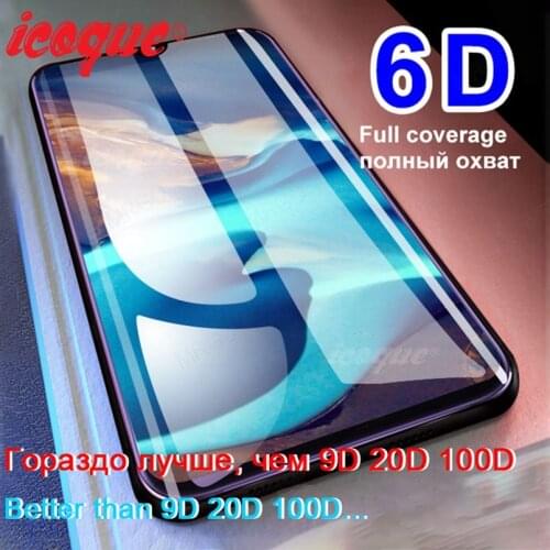 6D Tempered Glass for Samsung Galaxy A51 A71 M21 M11 M31 A31 A41 A21 A11 M30s A91 A50 A70 A20 M01 A01 A40 Glass Screen Protector