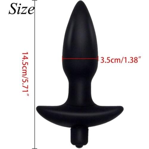 10 Frequency Vibrating Massager Plug Pleasure Butt Stimulation Adult Sex Toys for Women Men