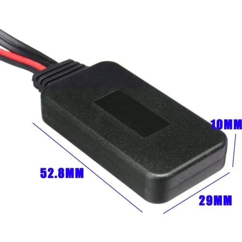 12Pin For Citroen C2 C3 RD4 For Peugeot 207 307 407 308 Car bluetooth Module Wireless Radio Stereo AUX-IN Aux Cable Adapter