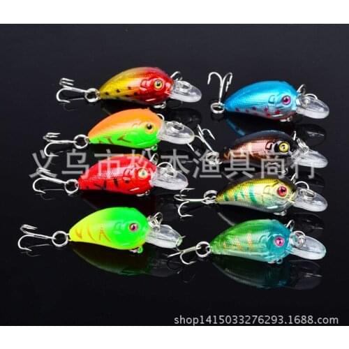 160pcs/lot 1.77" 4.5CM classic bait lures 0.14OZ 4.2G plastic bionic bait lures bait rock Lure dw-1293