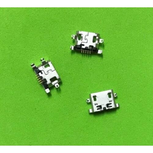 200PCS/LOT for Alcatel OT995 Mini micro usb charge charging connector plug dock socket port