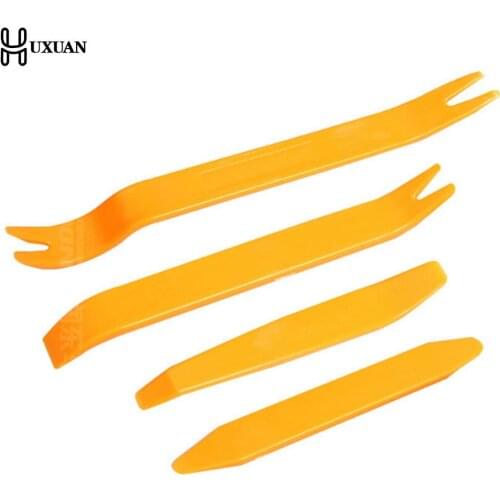 4pcs/set Car Stereo Installation Kits Car Radio Removal Tool Car Radio Panel Door Clip Panel Trim Dash Audio Removal Herramentas