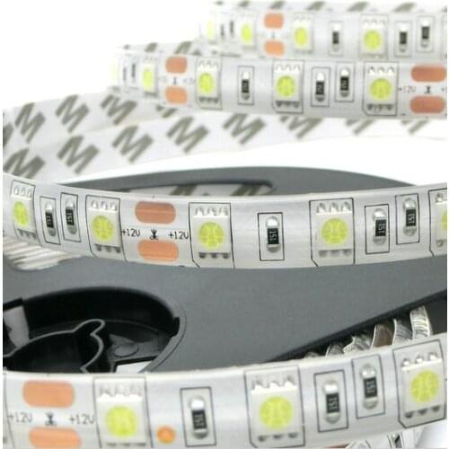 5m LED Strip 5050 12V 60LEDs/m Flexible LED Light RGB LED Strip Light Waterproof Led Ribbon Tape Home Decoration Lamp 5050 SMD