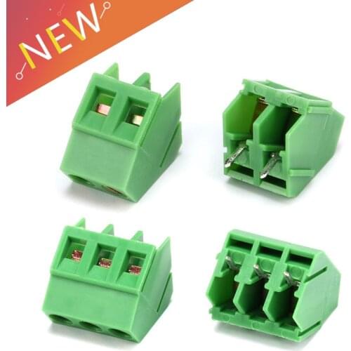 5Pcs/Lot KF103-5.0-3P KF103-5.0-2P 5.0mm pitch Terminal Connectors PCB terminal 2PIN 3PIN 300V/10A