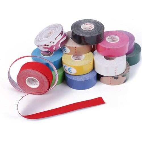 Elastic Cotton Roll Adhesive Tape Sports Muscle Tape Tennis Running Knee Muscle Pain Care Care Kinesiology First Aid Tape