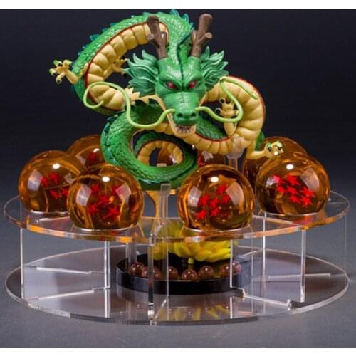 Dragon Ball Mega Dragon 3.5cm Seven Crystal Stars Balls Complete Set Model Classic Action Figures Children Toys Decorations Gift