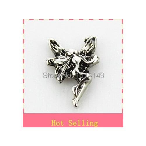 Hot selling fairy spirit floating charm living glass floating memory lockets