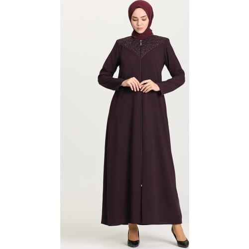 Minahill Zipper Ferace 0075-05 Damson 0075-05