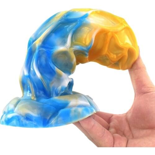 NEW Sex shop Soft Big Anal Toy butt plugs anal vaginal dildo prostate massager G spot Stimulator sex toys for woman men adults