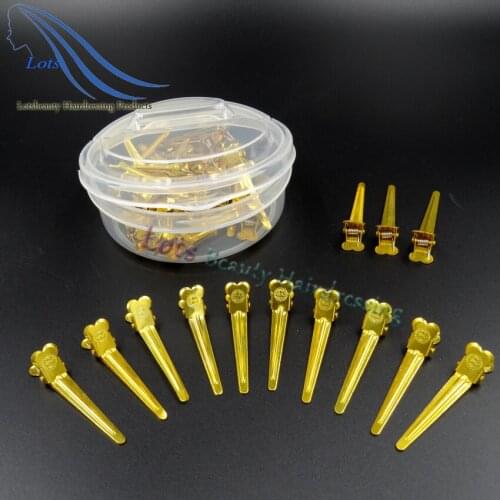 Professional Metal Hair Clip Hair Perm Small Hairdressing Clips Hair Salon Styling Clip Hairdresser Tools Salon Barber Hair Clip