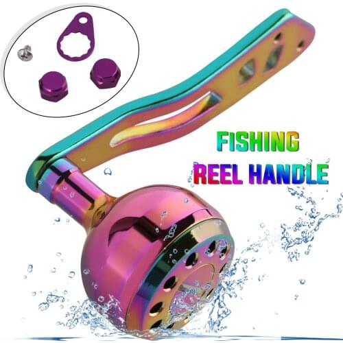 Sougayilang Top Fishing Reel Handle Aluminum Alloy Top Quality Strong Durable Fish Reel Handle for Baitcasting Reel Accessory