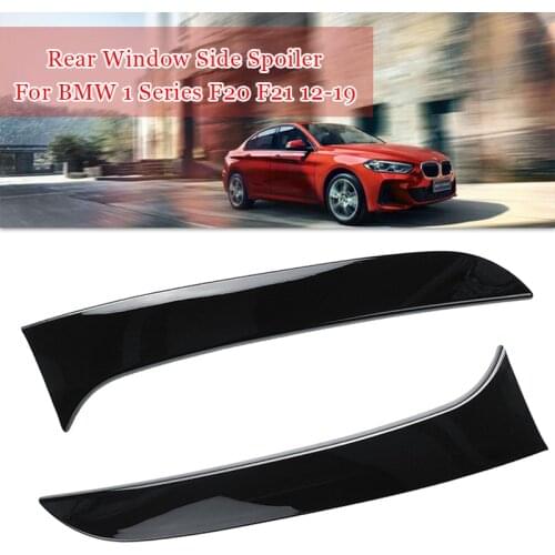 Rear Window Side Spoiler Canard Canards Splitter For BMW 1 Series F20 F21 2012 2013 2014 2015 2016 2017 2018 2019