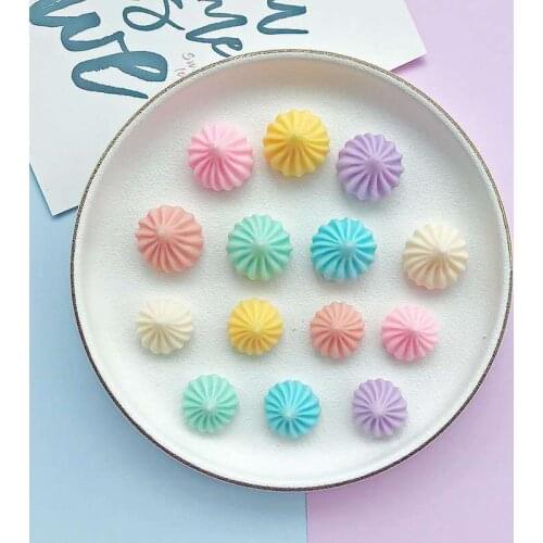 10 pcs cream dessert/miniatures food/cute/fairy garden gnome/moss terrarium decor/bonsai/figurine/doll house/diy supplies