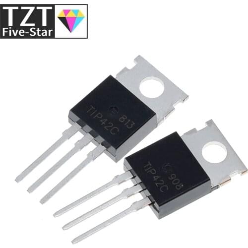 10PCS TIP42 TIP42C POWER TRANSISTORS(6A,40-100V,65W) Best quality