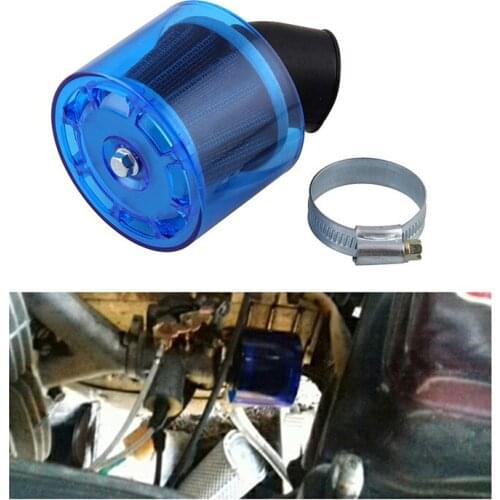 35Mm Air Filter Cleaner 45 Degree Bend Splash Proof Plastic Cover Waterproof Motorcycle 50Cc 110Cc 125Cc ATV Quad Scooter Go Kar
