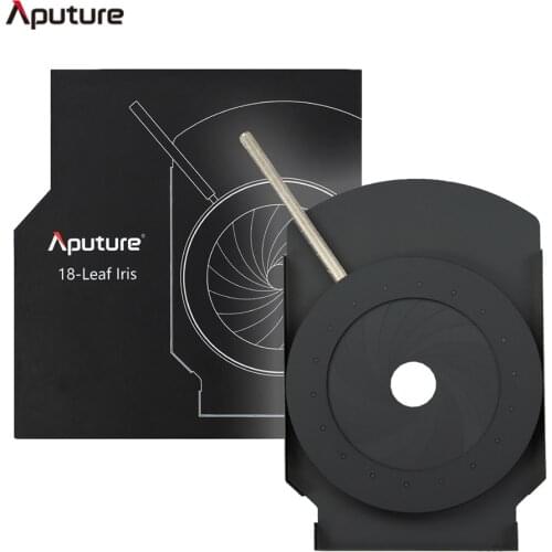 Aputure 18-leaf Iris For Spotlight Mount System Controls Size Shape of Light beam iris adjustable Aputure Spotlight Accessories