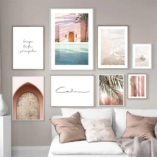 Architecture Famous Place Travel Poster Nordic Landscape Canvas Print Sea Nature Painting Photography Modern Picture Home Decor