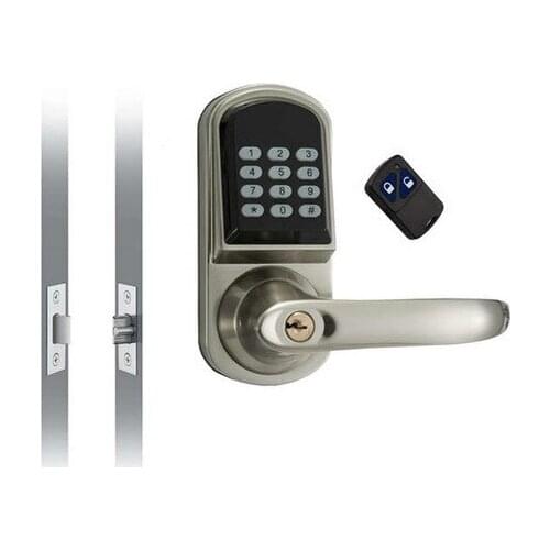 Free-Shipping OS8015RM Digital Electronic/Code Keypad Security Entry Door Lock brand New Password + Key+remote control