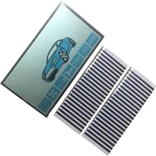 Starline A91 Lcd Display Flexible Cable for Russia Version Starline A91 Remote Controller A91 Lcd Zebra Stripes free shipping