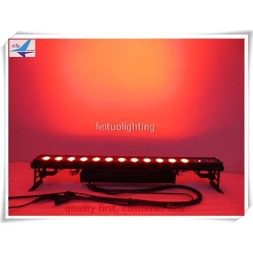 H-6/lot Outdoor bar light 14* 30W rgb 3in1 cob DMX long LED Wall Washer Light for building background