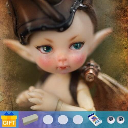 New arrival Realpuki Mimi Titi BJD Dolls 1/13 bjd fairyland Body Jointed resin doll Toys 1/8 lati napi dollmore bluefairy