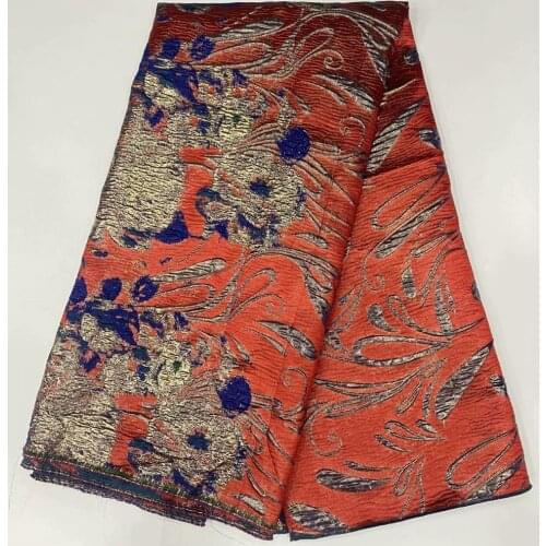 2020 Hot Selling African Brocade Lace Fabrics With Jacquard Weave French Tulle Lace Fabrics For Fashion Big Occasion