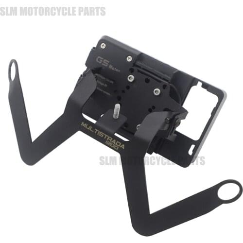 GPS Smart Phone Navigation Mount Mounting Bracket Adapter Holder For DUCATI MULTISTRADA 1200 MY 2015-2017 SUPPORTO