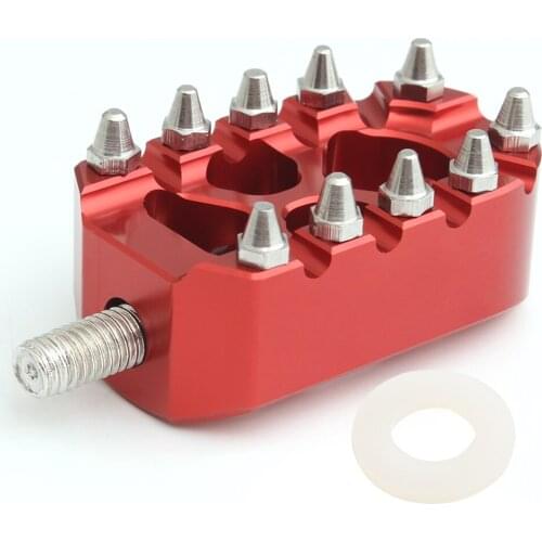 Motorcycle Adjustable Alloy Red Shifter Brake Arm Peg Shifter Peg For Harley Touring Sportster Dyna Softail Motorsports