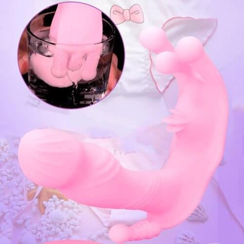 Invisible Penis Panties Vibrator For Women Wearble Vagina Remote Control Clitoral Stimulator Female Masturbation Anal Sex Toys