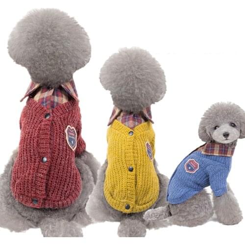 New Pet Products Winter Dog Clothing Coat Jacket Sweater Cotton Small Pet Dog Clothes For Dogs Yorkies Overalls For Dogs Clothes