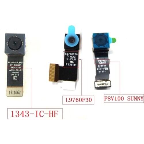 Genuine Front & Rear camera module For Lenovo yoga 8 10 Le pad B8000 B6000 B8080 Main back camera flex cable replacement parts