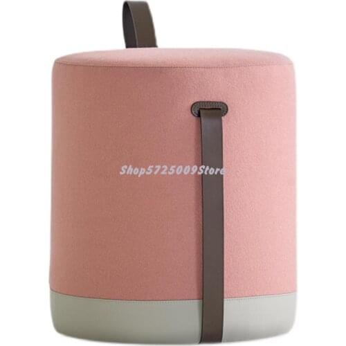 Nordic Shoes Changing Stool Creative Low Stool Household Door Sofa Stool Portable Stool Modern Simple Living Room Tea Table Make