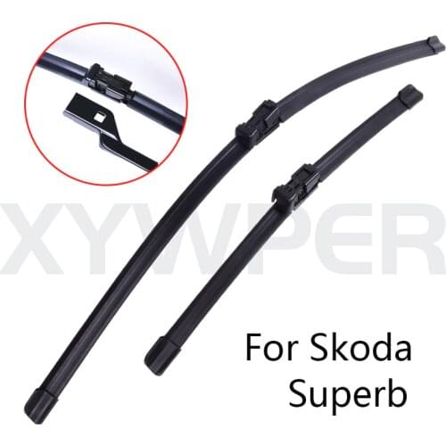 Winshield Wipers Blade For Cars for Skoda Superb 2 3 B5 B6 B8 from 2001 2002 to 2018 windscreen wiper car Accessories wholesale