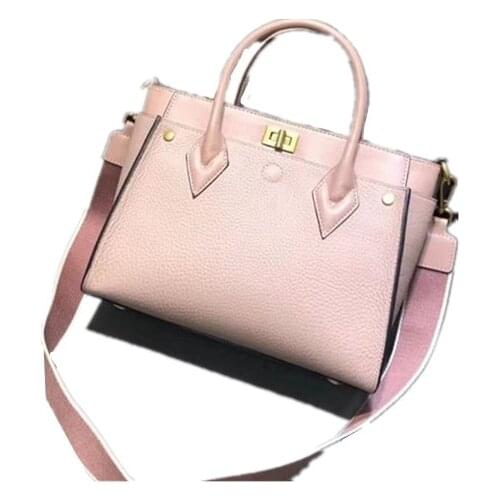 Handbag Bag Female 2021 New Trendy Fashion Top Layer Cowhide Soft Leather Large Capacity Single Shoulder Messenger Bag