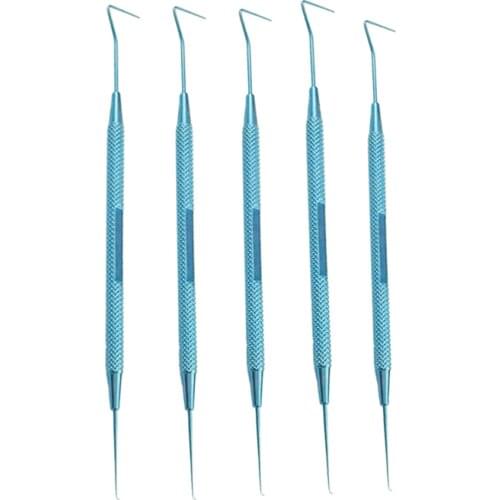Titanium Flap Lifter retreatment Spatulas ophthalmic tweezer seibel instalase von graefe strabismus hook ophthalmic instruments