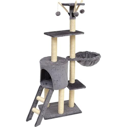 Pet supplies, cat climbing cat litter cat tree, cat toy jumping platform, cat scratching board sisal, Tongtianzhu villa