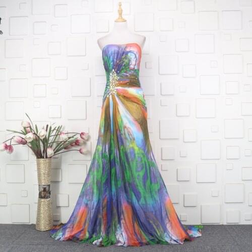 VNXIFM Womens Evening Chiffon Dresses