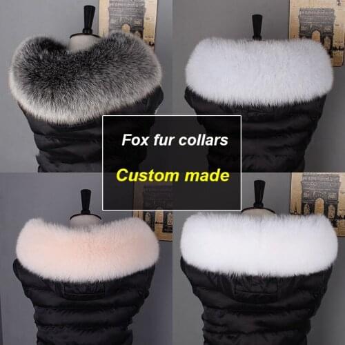 Ms.MinShu Custom Made Fox Fur Collar
