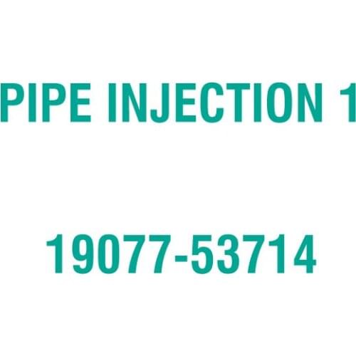 For Kubota 19077-53714 PIPE INJECTION 1