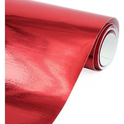 Chrome Blue Gold Silver Red Car Stickers Bubble Free Self Adhesive Car Body Vinyl Film Stickers