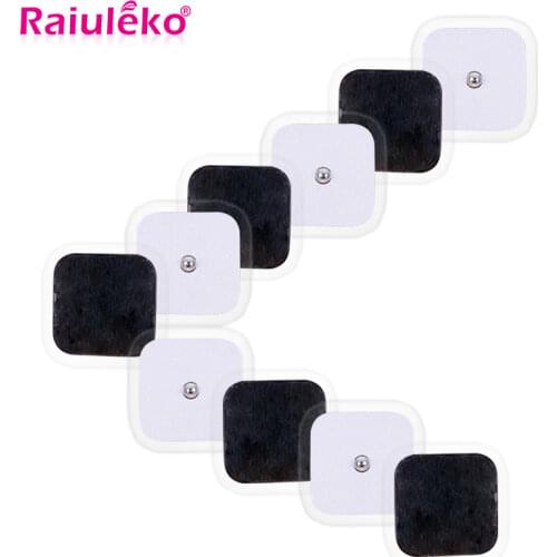 10/20Pcs Massager Patch Tens Electrode Pads For Pulse Acupuncture Physiotherapy Machine Ems Nerve Muscle Stimulator Slimming