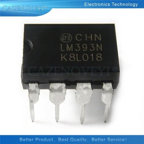 10pcs/lot LM393P LM393N LM393 393 DIP-8 In Stock