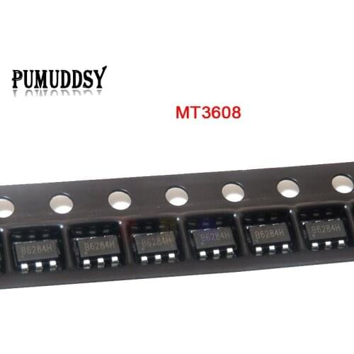 10PCS MT3608 SOT23-6 3608 B628 B6288 B6289 B6286 IC